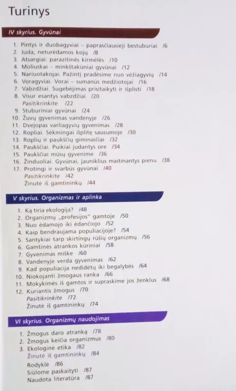 BIOLOGIJA 7 ANTROJI KNYGA - Autorių Kolektyvas, knyga 3