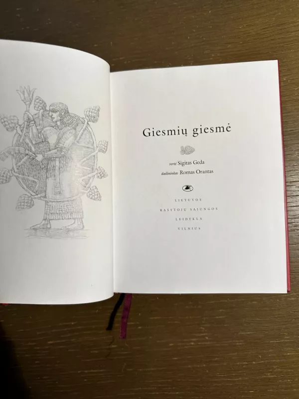 Giesmių giesmė - Sigitas Geda, knyga 6