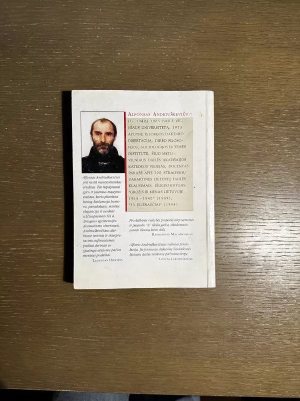 Lietuvių dailė 1975-1995 - Alfonsas Andriuškevičius, knyga 4