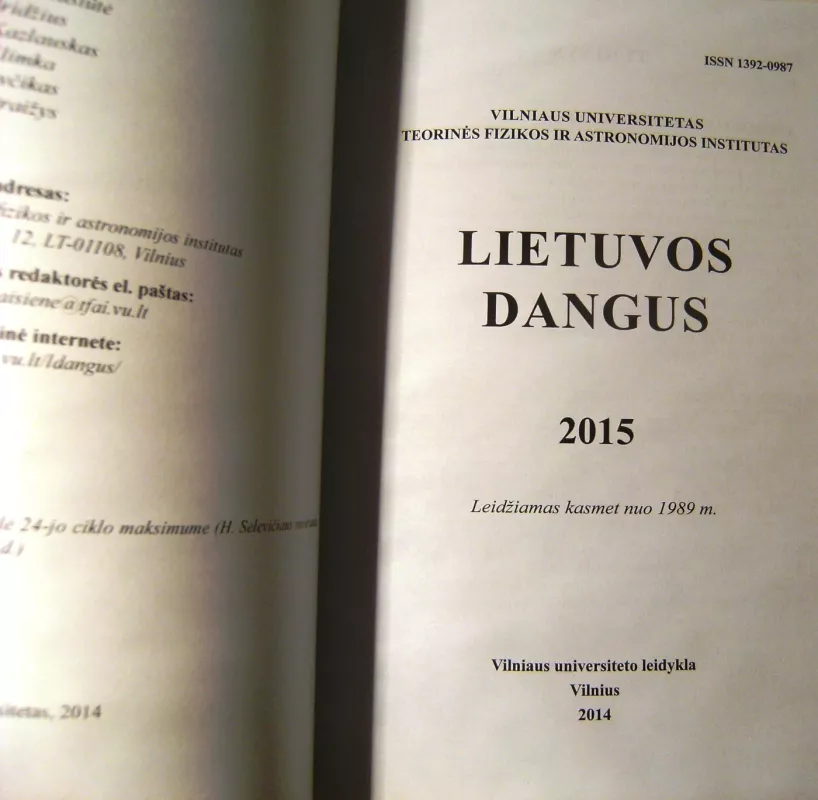 Lietuvos dangus 2015 - Autorių Kolektyvas, knyga 6