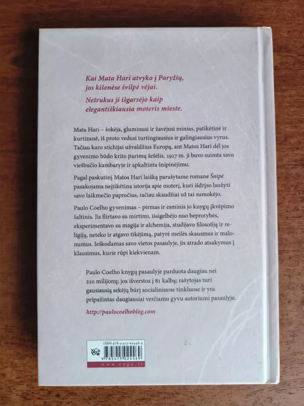 ŠNIPĖ - Paulo Coelho, knyga 3