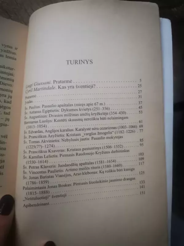 Kas yra Šventieji? - Cyril Martindale, knyga 6