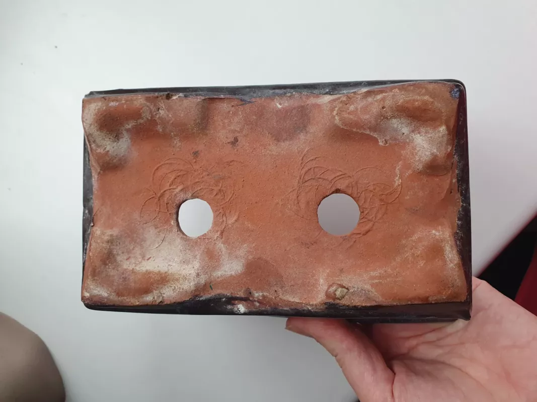 Molinis glazūruotas vazonas be lėkštutės - , namai ir interjeras 3