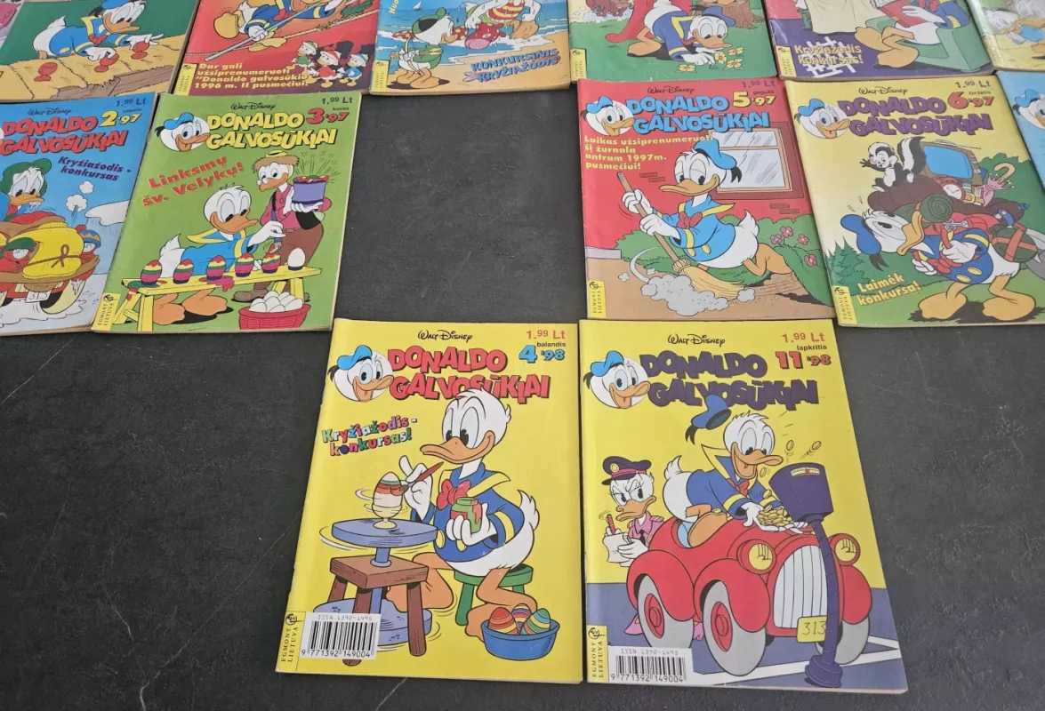 Donaldo galvosūkiai - Walt Disney, knyga 5