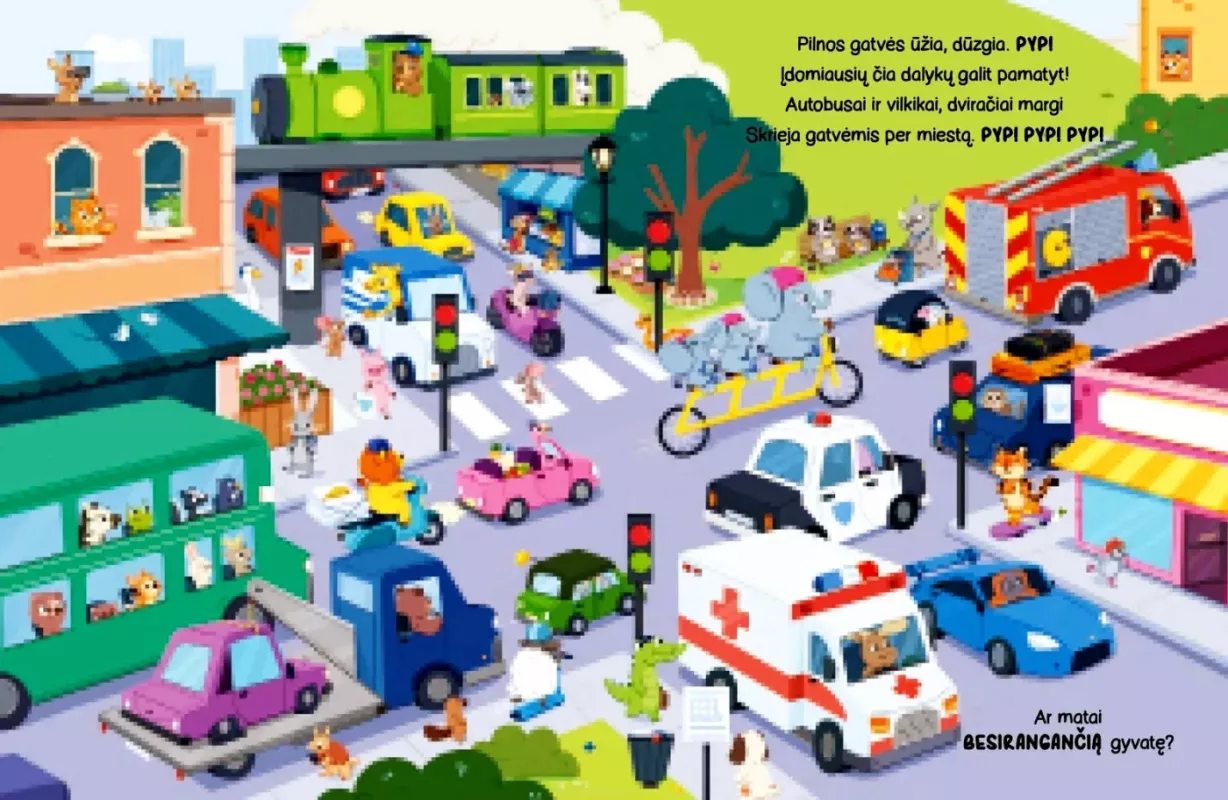 "Kas skrenda, plaukia, važiuoja? Su 50 garsų", 12+ mėn. - Natascha Rimmington, Sophie Freestone, knyga 3