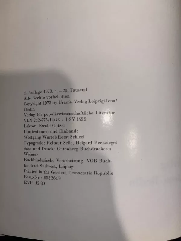 Astronomie selbst erlebt - K. Lindner, knyga 3