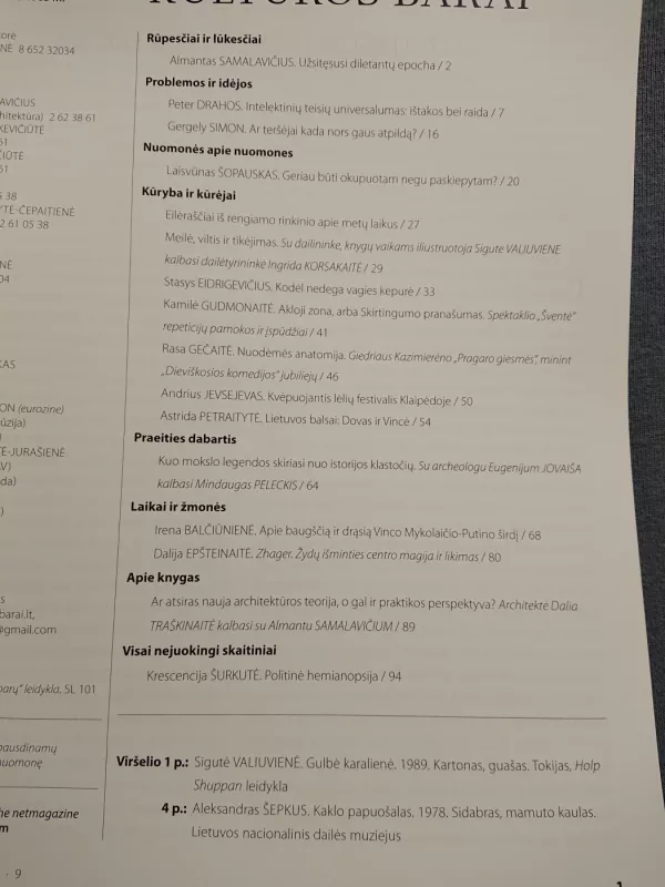 Kultūros barai 2021/9 - Autorių Kolektyvas, knyga 3