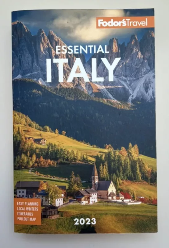 Essential Italy 2023 - Fodor's Travel, knyga 2