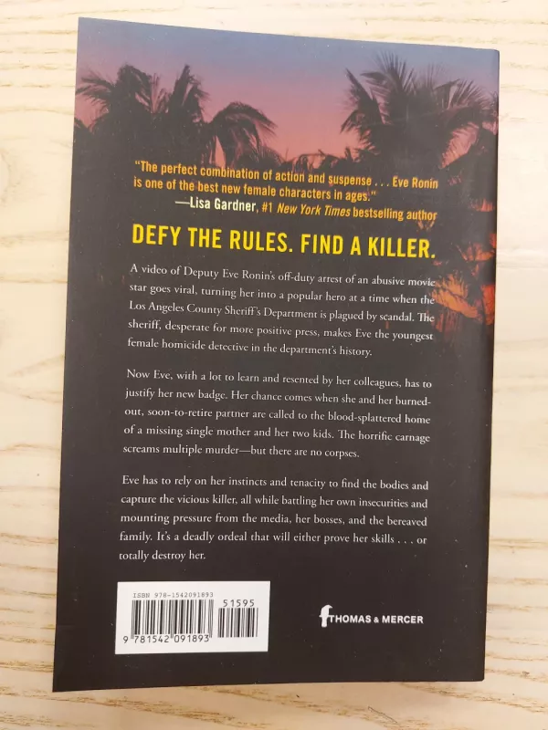 Lost Hills (Eve Ronin) Paperback 2019 by Lee Goldberg - Lee Goldberg, knyga 6