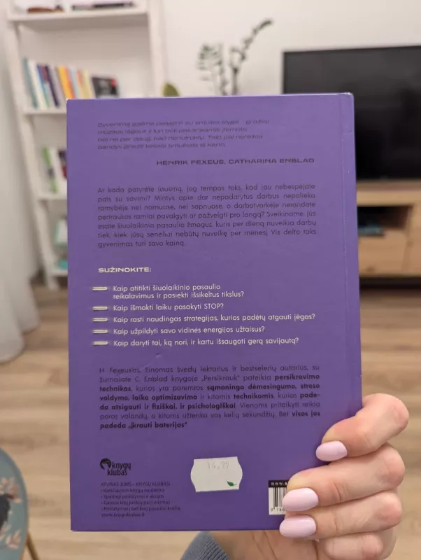 Persikrauk - Henrik Fexeus, knyga 4