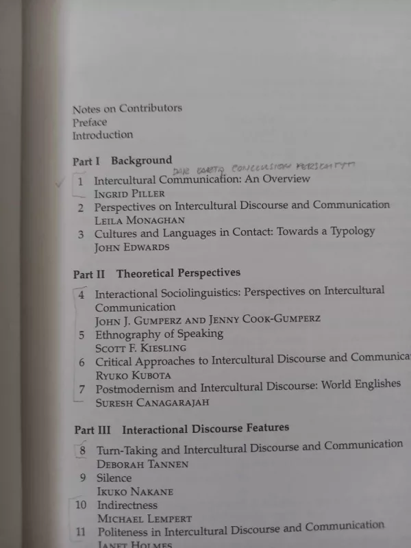 Handbook of Intercultural Discourse & Communication - Christina Bratt Paulston, Scott Kiesling, Elizabeth Rangel, knyga 5