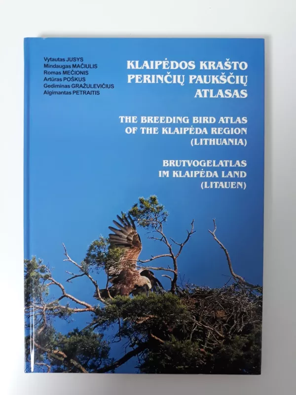 Klaipėdos krašto perinčių paukščių atlasas - Vytautas Jusys, knyga 2