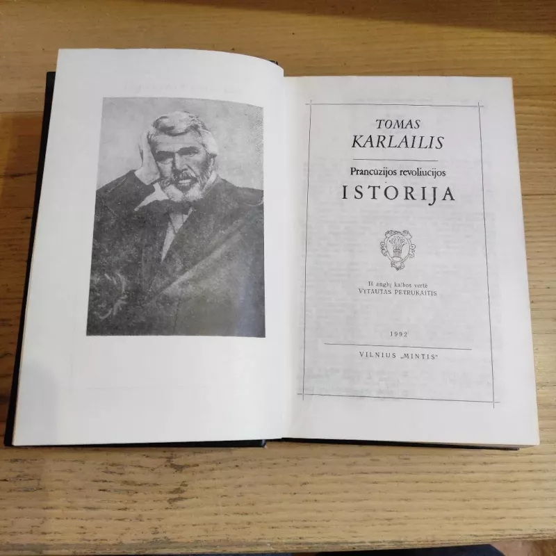 Prancūzijos revoliucijos istorija - T. Karlailis, knyga 2