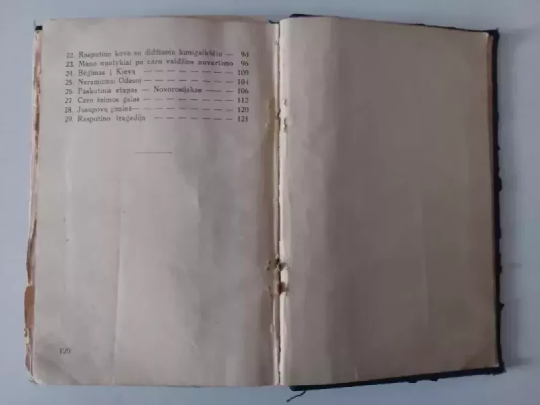 Knyga apie Rasputiną - Nežinoma, knyga 5