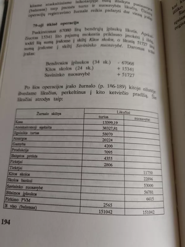Apskaita individualioje įmonėje /dvejybinis įrašas/ - Vytautas Ažušilis, knyga 5