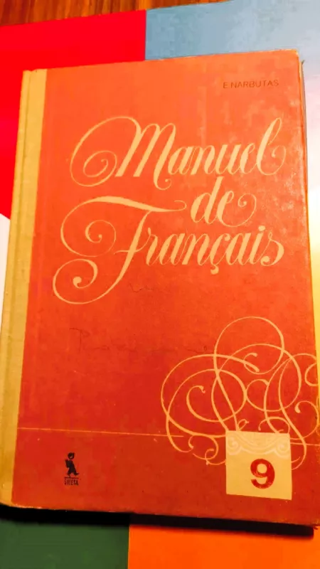 Prancūzų kalba: Septintieji mokymo metai. Le francais 7 Septieme Anne D'etude - Stanislova Kadžiulytė, Edmundas  Narbutas, knyga 2