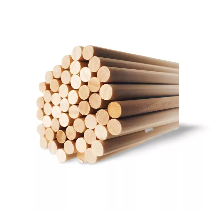 Mediniai pagaliukai cukraus vatai, vėliavėlėms, rankdarbiams 100 vnt. - , namai ir interjeras 2