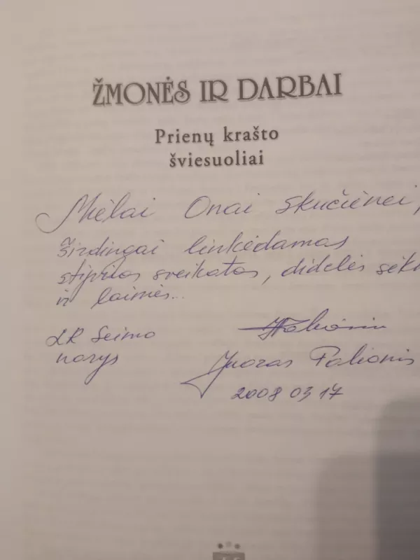 Žmonės ir darbai. Prienų krašto šviesuoliai - Autorių Kolektyvas, knyga 3