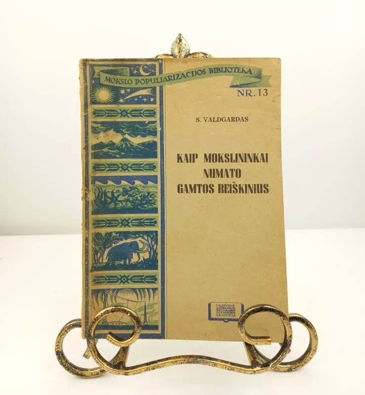 Kaip mokslininkai numato gamtos reiškinius 1948m. - J. Kušniras, knyga 2