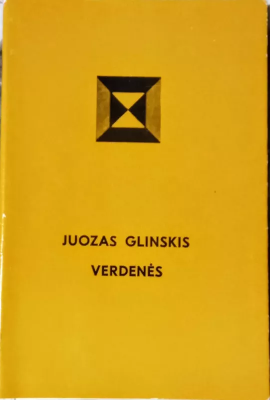Verdenės - Juozas Glinskis, knyga 2