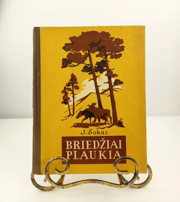 Briedžiai plaukia 1957m. - J. Sokas, knyga 2