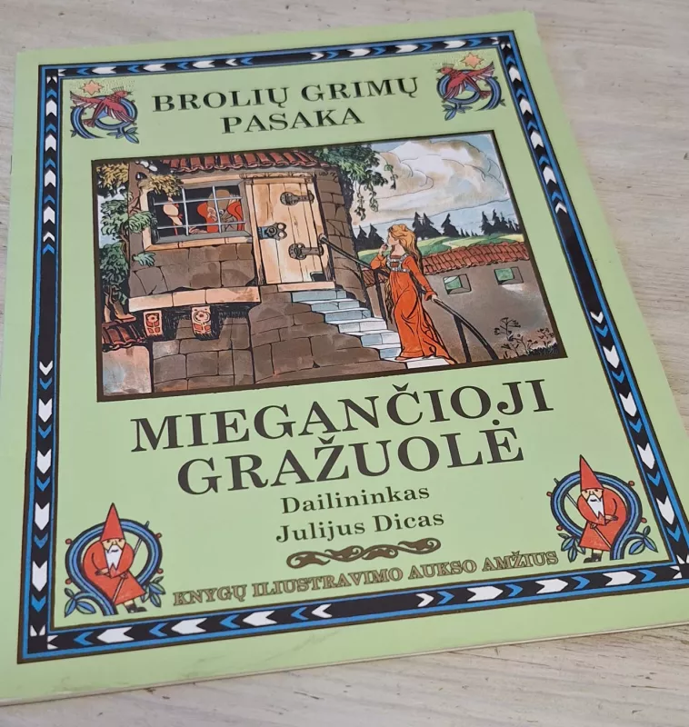Miegančioji gražuolė - Broliai Grimai, knyga 2