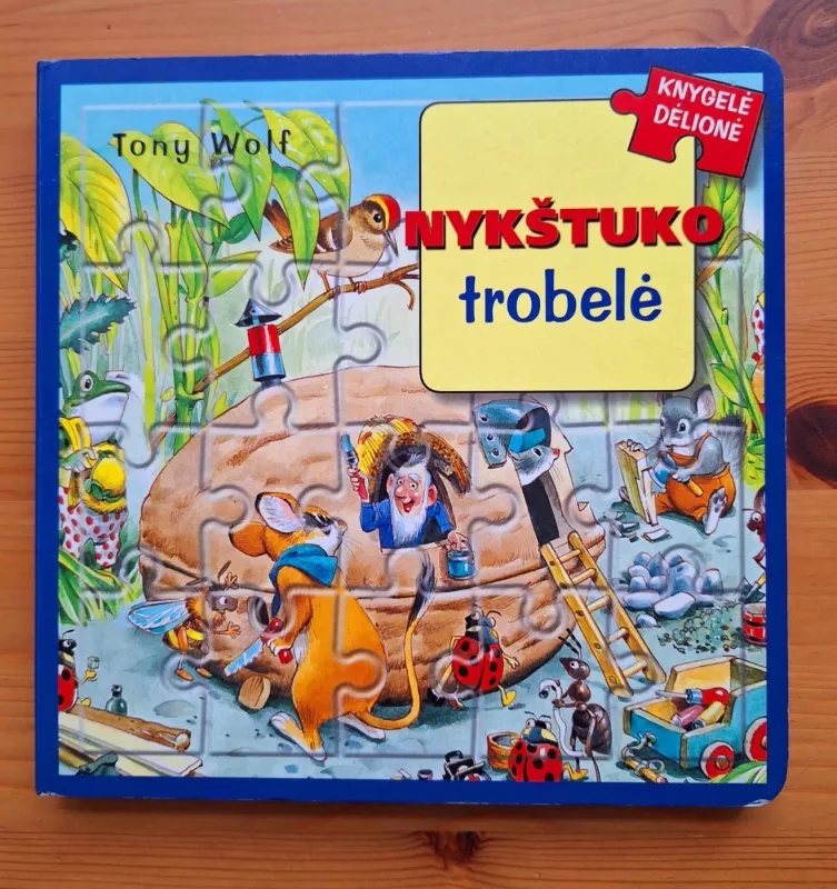 Knygelė Dėlionė "NYKŠTUKO TROBELĖ" - , stalo žaidimas 2