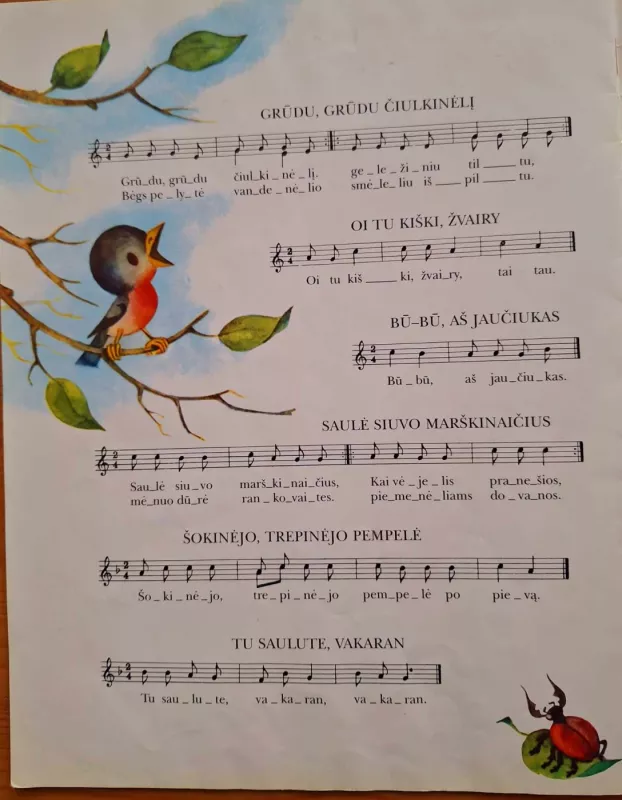 Bėgs pelytė Vandenėlio (Lietuvių liaudies dainelės) - Autorių Kolektyvas, knyga 4