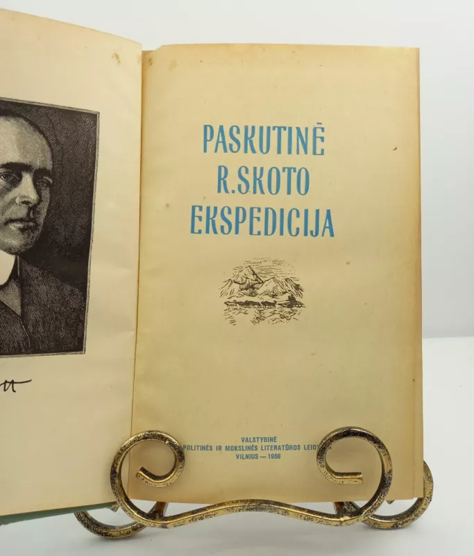 Paskutinė R. Skoto ekspedicija 1956m. - R. Skotas, knyga 3