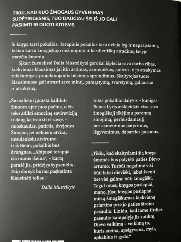 Išgydytos mintys - Benas Lyris, knyga 3