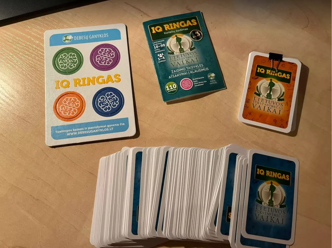 Lietuvos tūkstantmečio vaikai. IQ RINGAS 3 - , stalo žaidimas 2