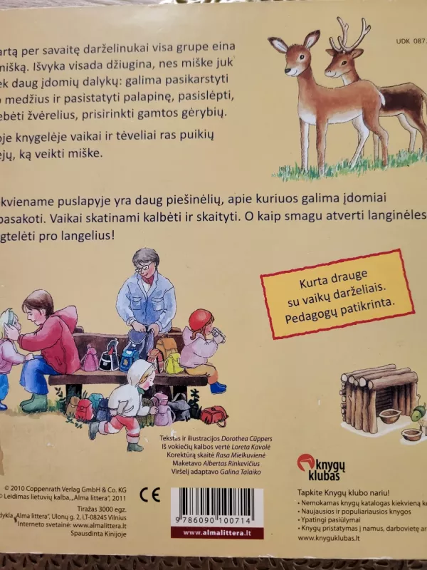 Popietė miške - Dorothea Cuppers, knyga 3