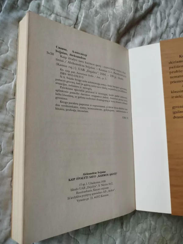 Kaip išvalyti savo karmos ąsotį - Aleksandras Svijašas, knyga 5