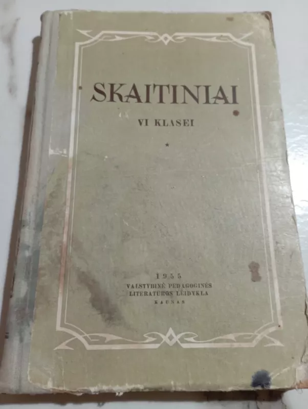Skaitiniai VI klasei - J.čeniene V.Eidukaitis, knyga 2