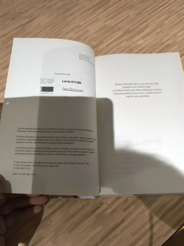 motinos pienas - Nora Ikstena, knyga 4