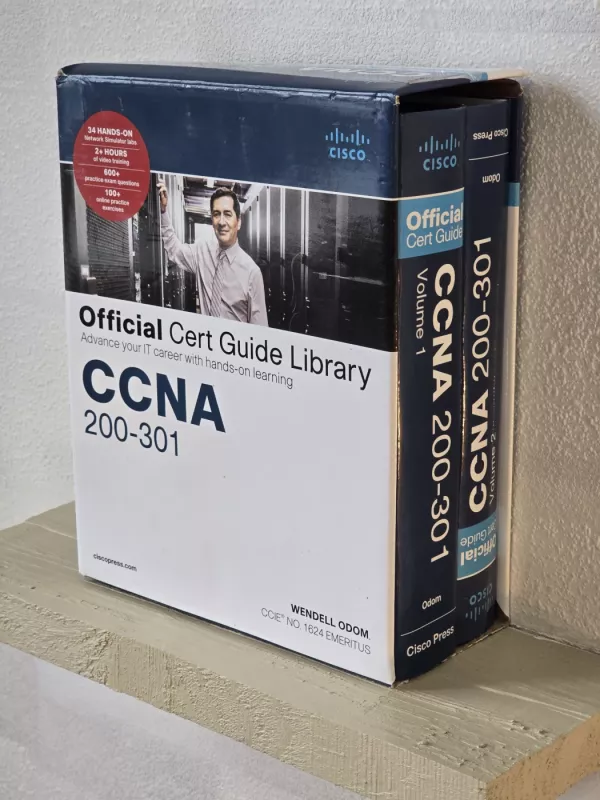 CCNA 200-301 Official Cert Guide Library - Wendell Odom, knyga