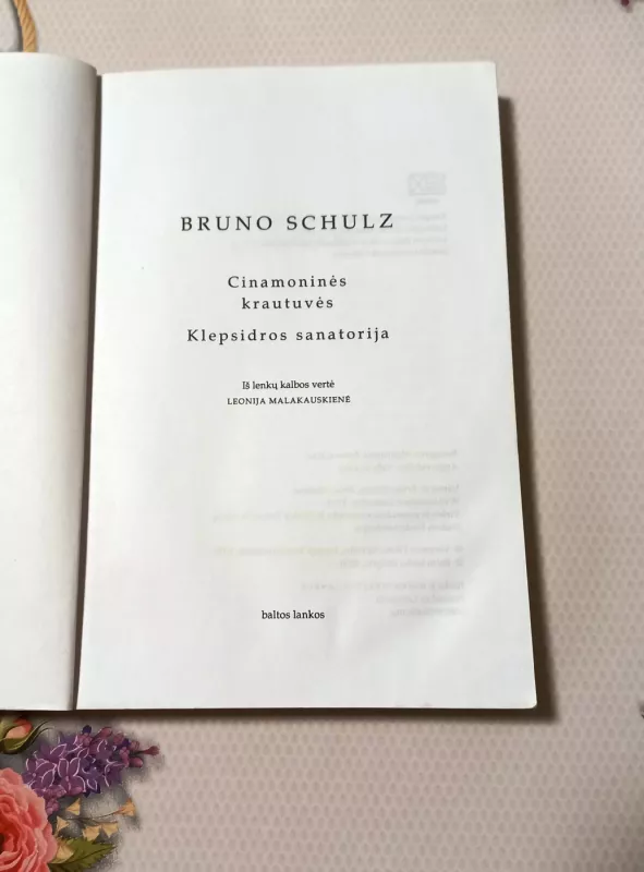 Cinamoninės krautuvės - Bruno Schulz, knyga 3