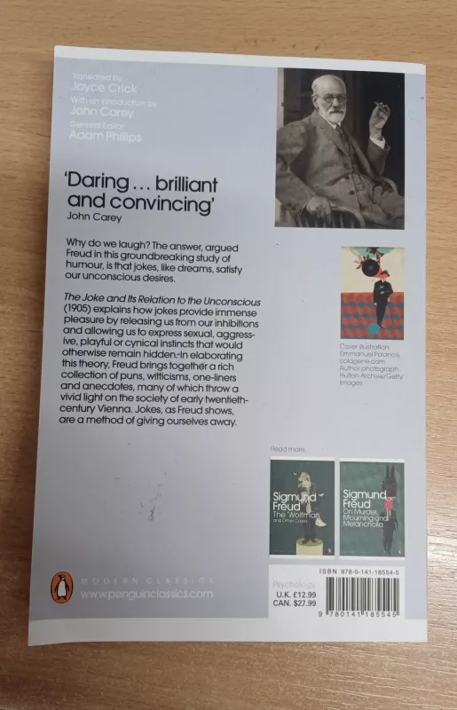 The Joke and Its Relations to the Unconscious - Sigmund Freud, knyga