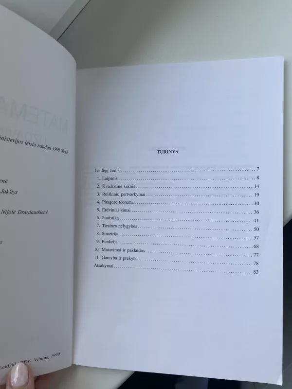 Matematikos uždavinynas 8 klasei - Valdas Vanagas, knyga 3