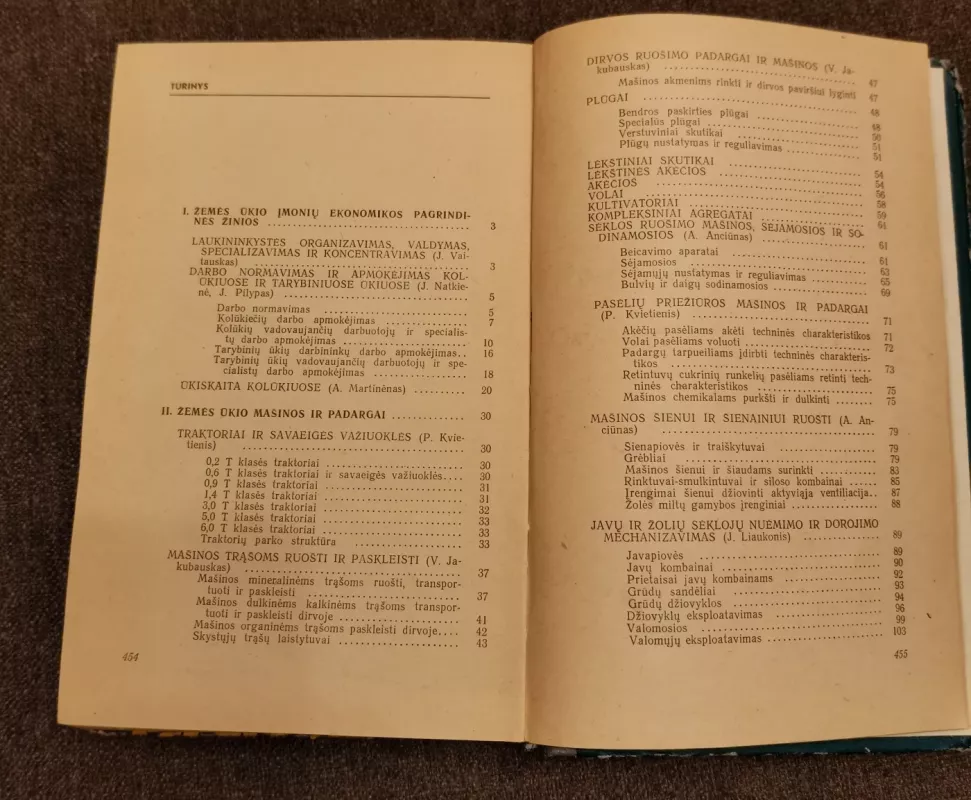 Agronomo žinynas - J. Jonynas, knyga 6