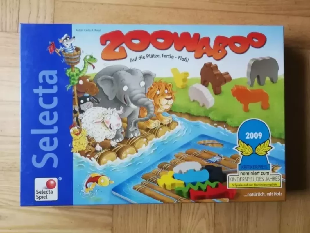 Stalo žaidimas Selecta "Zoowaboo", nuo 5 m. / Brettspiel / Board game Selecta Zoowaboo - , stalo žaidimas 2