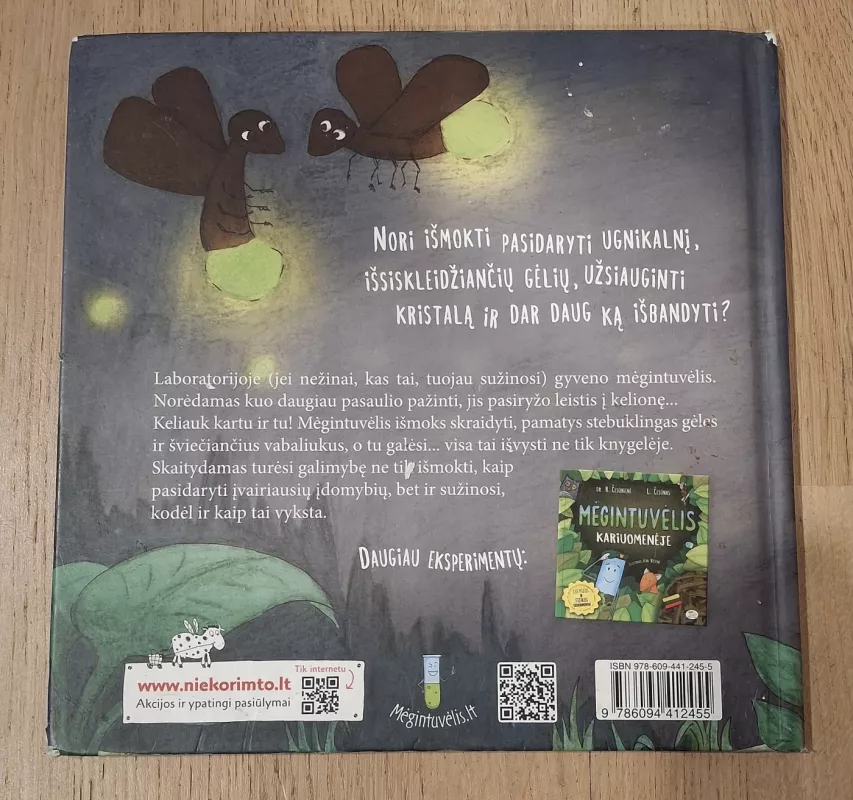 Mėgintuvėlio kelionės - Renata Česūnienė, Laurynas Česūnas, knyga 3