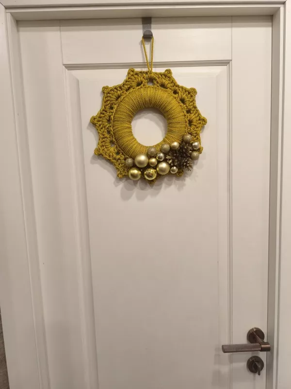 Šventinis durų vainikas - , namai ir interjeras 3