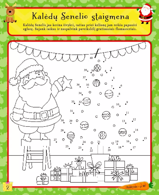 "Dovanų kelionė. Veiklos knyga su lipdukais", 3+ - Nenurodyti, knyga 3