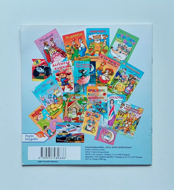 Teta, kuri nesišypsojo - Nomeda Balasevičiūtė, knyga 3