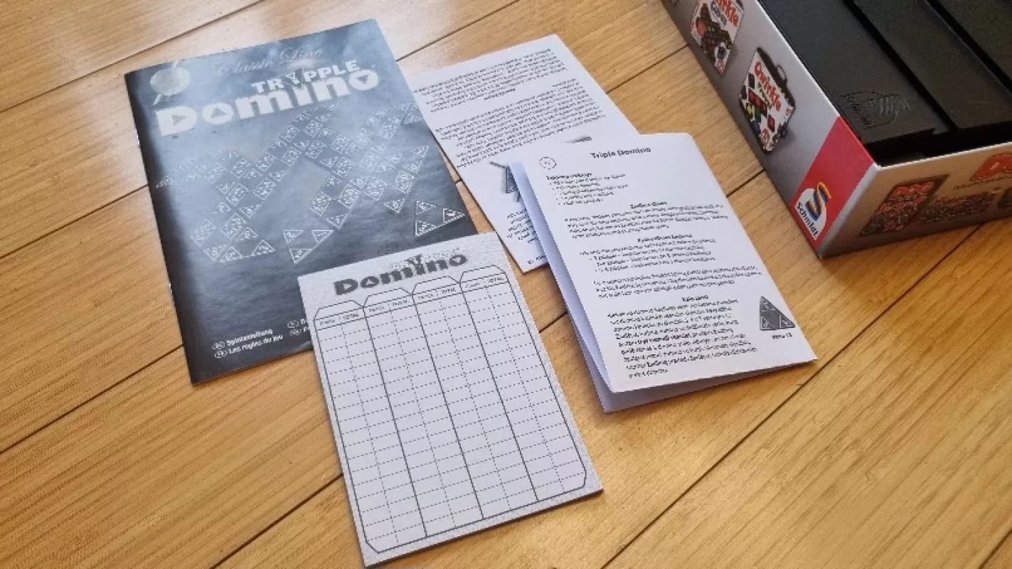 Stalo žaidimas "Tripple Domino" (Triomino) - , stalo žaidimas 6