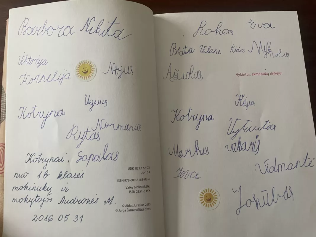 Akmenukų pasakos - Aidas Jurašius, knyga 4