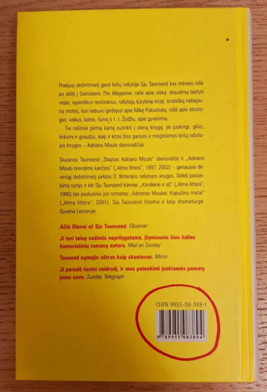 Vidutinio amžiaus moters vieši prisipažinimai - Sue Townsend, knyga 3