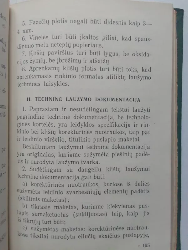 Raidžių rinkimo procesų technologinės instrukcijos - Abromas Stukarevičius, knyga 6