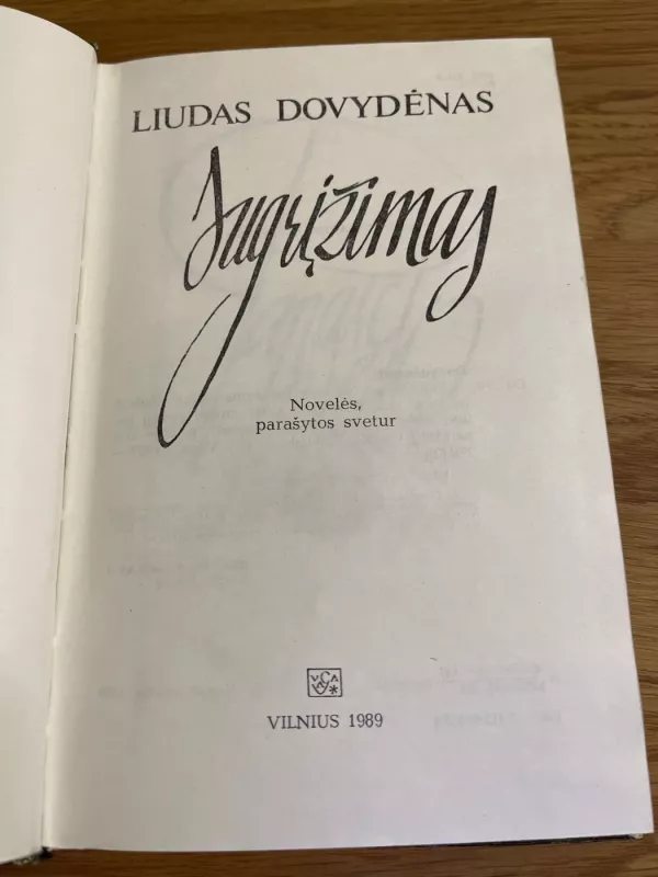 Sugrįžimas - Liudas Dovydėnas, knyga 3